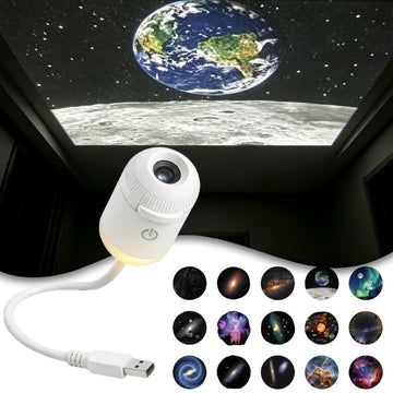 Portable Mini USB Starry Sky Projection Lamp