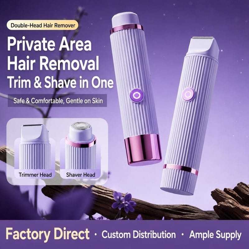 Double Head Electric Shaver