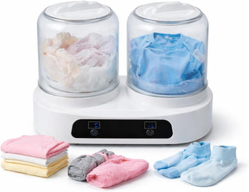Double-Bucket Mini Washing Machine